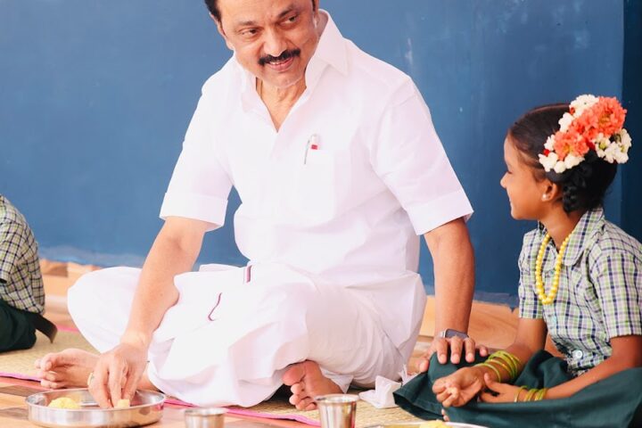 M.K. Stalin religion