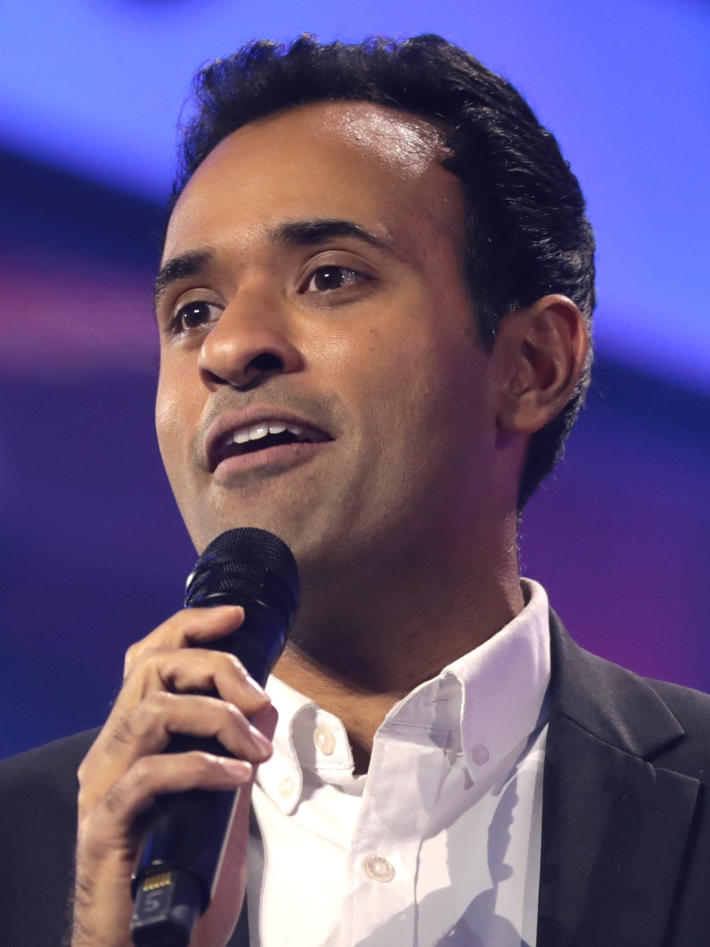 Vivek Ramaswamy speaking at AmericaFest 2022